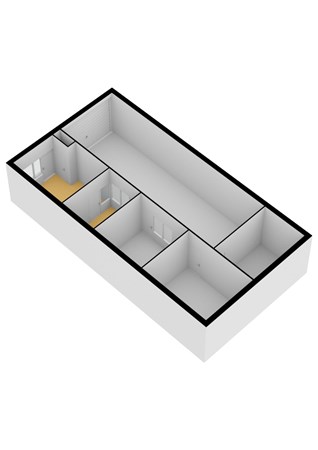 Floorplan - Golf van Biskaje 7M, 3446 CS Woerden